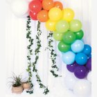 Deluxe Ballongbåge DIY Regnbåge