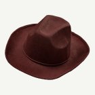 Realistisk Brun Cowboyhatt