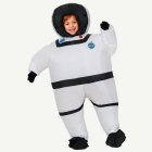 Uppblåsbar Astronaut Barndräkt Vit