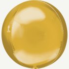 Orbz Folieballong Metallisk Guld