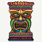 Stor Tiki Pappfigur
