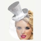 Liten Cylinderhatt Silver