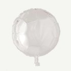Rund Folieballong Vit