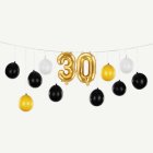 30 År Ballonggirlang