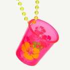 Halsband Med Neonrosa Shotglas