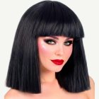 Showgirl Svart Peruk
