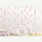 Swirls Koppar/Vit/Rosa