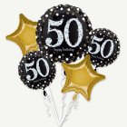50 År Födelsedag Ballongbukett