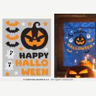 Happy Halloween fönsterdekoration
