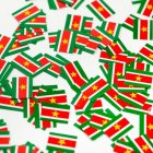 Surinam Flagga Konfetti