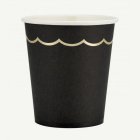 Pappmugg Guld/Svart