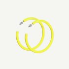 Hoops Örhängen Neongul