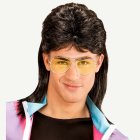 80-tal Mullet Peruk & Glasögon