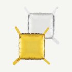 Kudde Folieballonger Guld/Silver