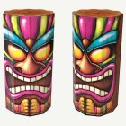 Luau Tiki Totem Dekorationer
