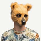 Plysch Björn Mask Brun