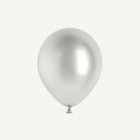 Krom Latexballonger Silver