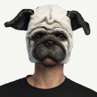 Mops Halvmask Grå