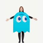 Pac-Man® Inky Spöke Maskeraddräkt Blå