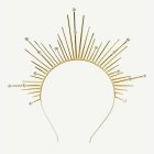 Solstrålar Halo Hårband Guld