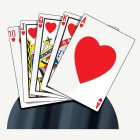 Royal Flush Dekoration