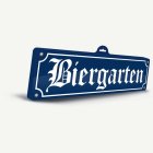 Oktoberfest 3D-skylt Biergarten