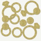 Diamantring Konfetti Guld
