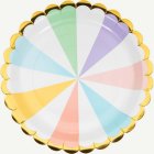 PastellMix Papptallrikar