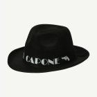 Al Capone Hatt Svart