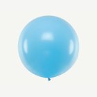 Jätteballong Pastell Ljusblå
