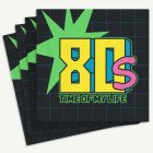 80-tals Time Of My Life Servetter