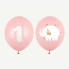 1 År Ballongmix Rosa