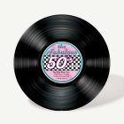 50-tal Vinylskiva Dekoration