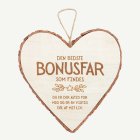 Den Bedste Bonusfar Trähjärta Beige