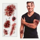 Zombiesår Med Larver Falska Tatueringar