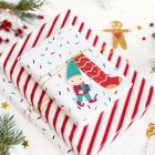 Jultema Till & Från Kort