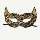 MjukLeopardfärgad Ögonmask