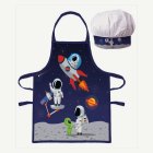 Astronaut Förkläde & Kockmössa Set