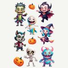 Monster Mix Klistermärken