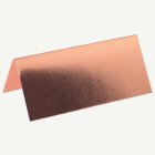 Bordkort Metallic Roséuld