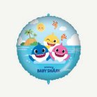 Baby Shark® Rund Folieballong