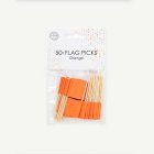 Orange Flagga Matpinne
