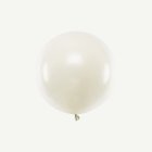 Stor Rund Ballong Pastell Creme