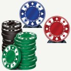 Casino Pokermarker Dekorationer
