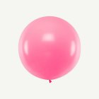 Stor Rund Ballong Rosa