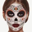 Day Of The Dead Falska Ansiktstatueringar