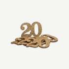20 År Bordskonfetti Guld