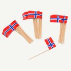 Norge Flagga Matpinne