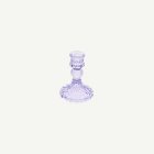 Antik Glasljusstake Lavendel