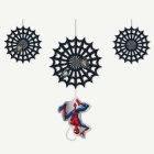 Spider-Man® Hängande Dekorationer Svart
